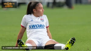 Cầu thủ OL Lyonnes Women trong ảnh nhận định trên tieulamtv