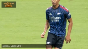 William Saliba trong màu áo Arsenal