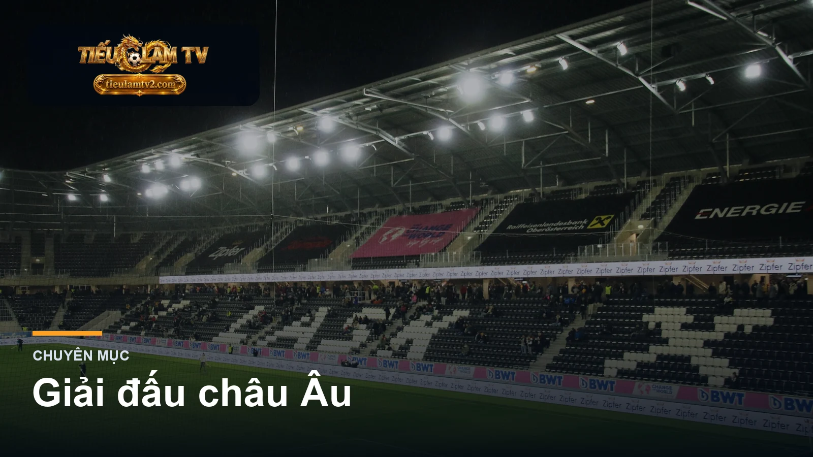 giải đấu châu Âu trên tieulamtv
