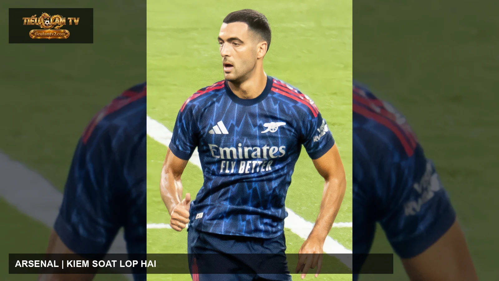 Mikel Merino trong màu áo Arsenal