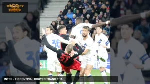 Marcus Thuram trong trận đấu của Inter Milan