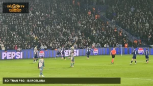 Các cầu thủ Paris Saint-Germain trong ảnh tư liệu Champions League năm 2025